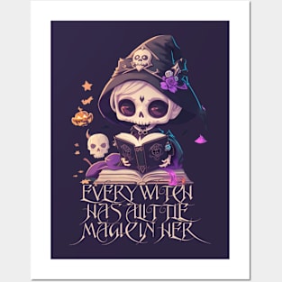 magical witch Posters and Art